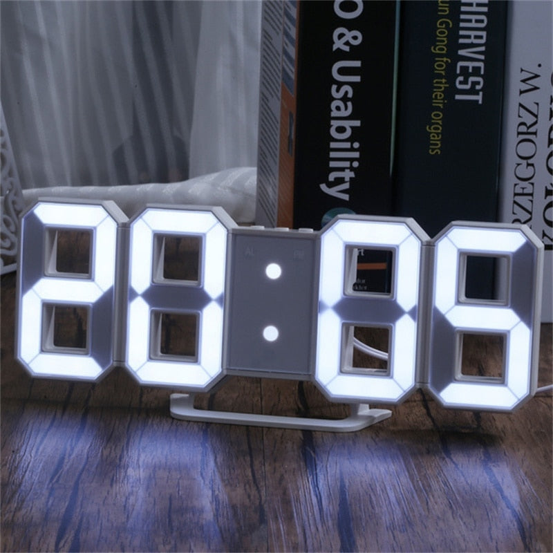 Relógio de Parede Digital Decorativo - Bangle