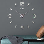 Relogio de Parede Decorativo Prata - Bangle