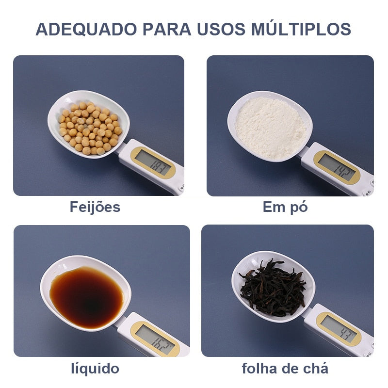 Colher Medidora com Balança Digital - Bangle