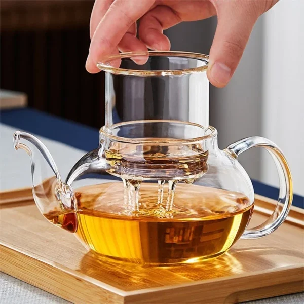 Bule de Vidro com Infusor